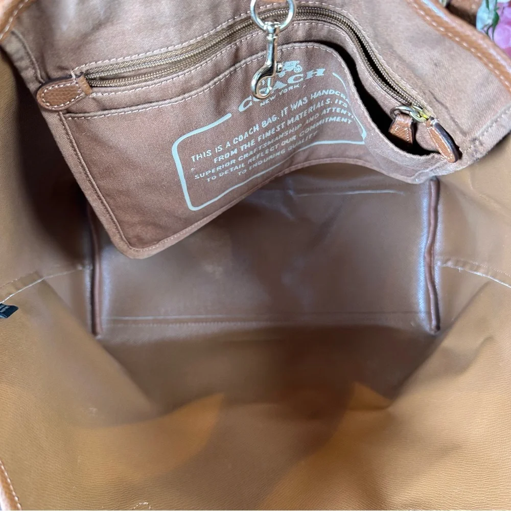 Coach Brown Classic Tote Bag - Picture 9 of 17